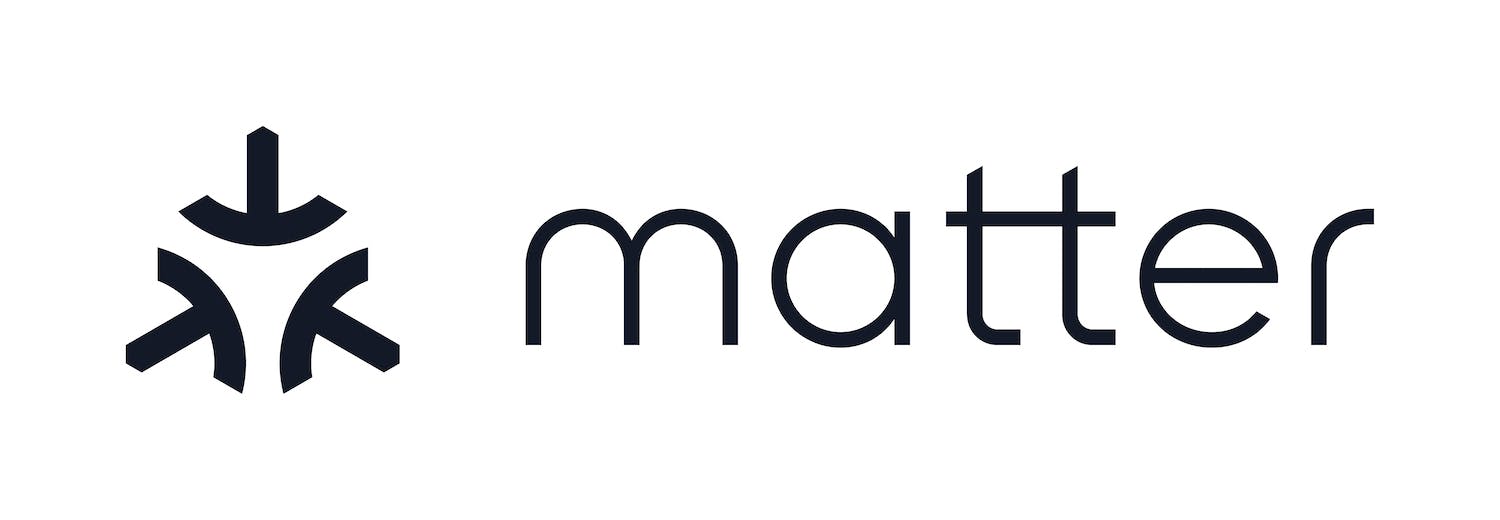 Matter: Logo for smart home-standarden Matter